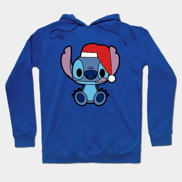 Stitch Christmas Hoodie by mighty corps studio